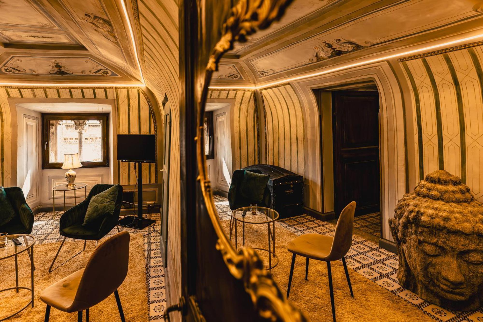 Castello Brancaccio Hotell San Gregorio da Sassola Exteriör bild
