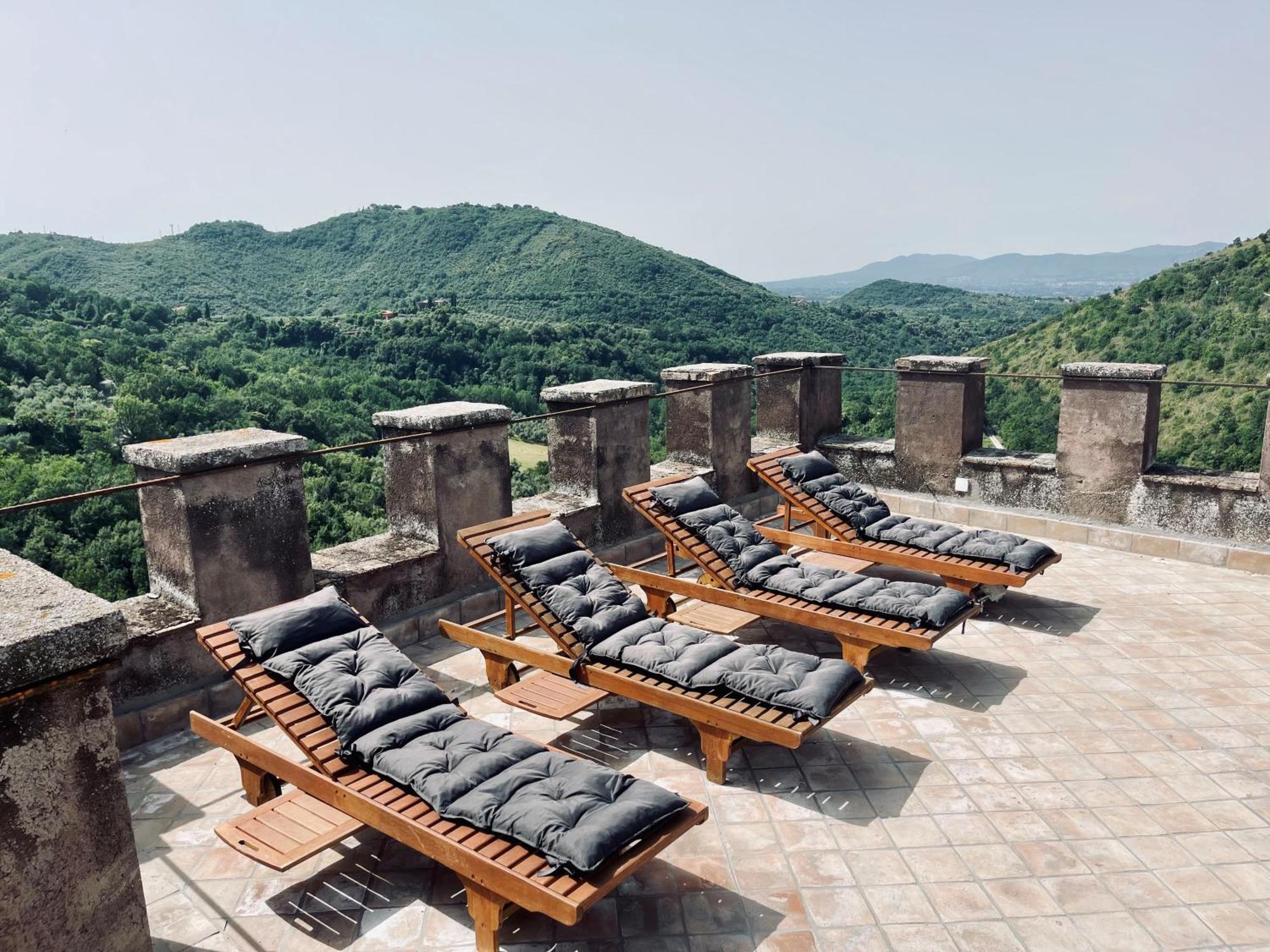 Castello Brancaccio Hotell San Gregorio da Sassola Exteriör bild