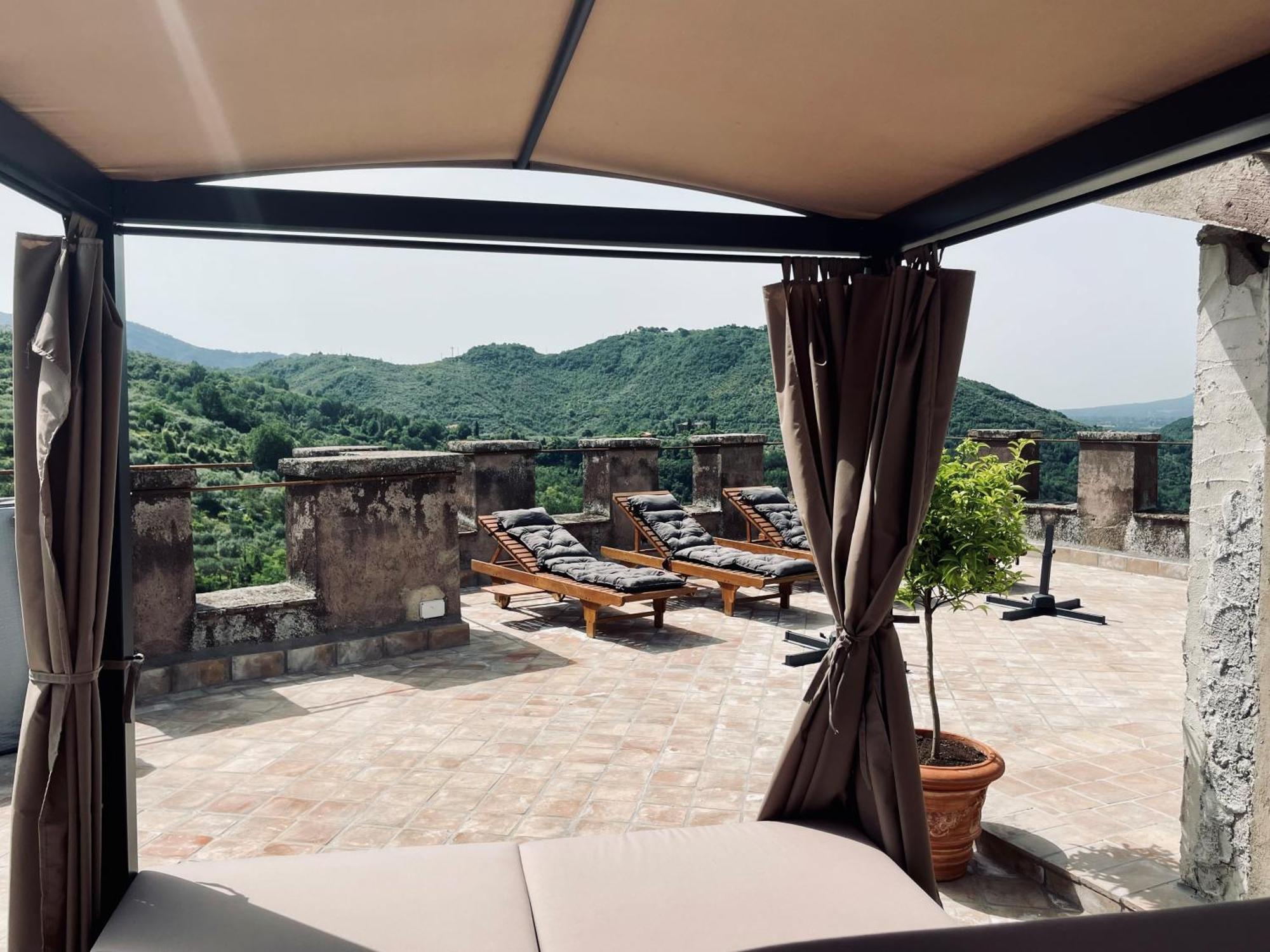 Castello Brancaccio Hotell San Gregorio da Sassola Exteriör bild